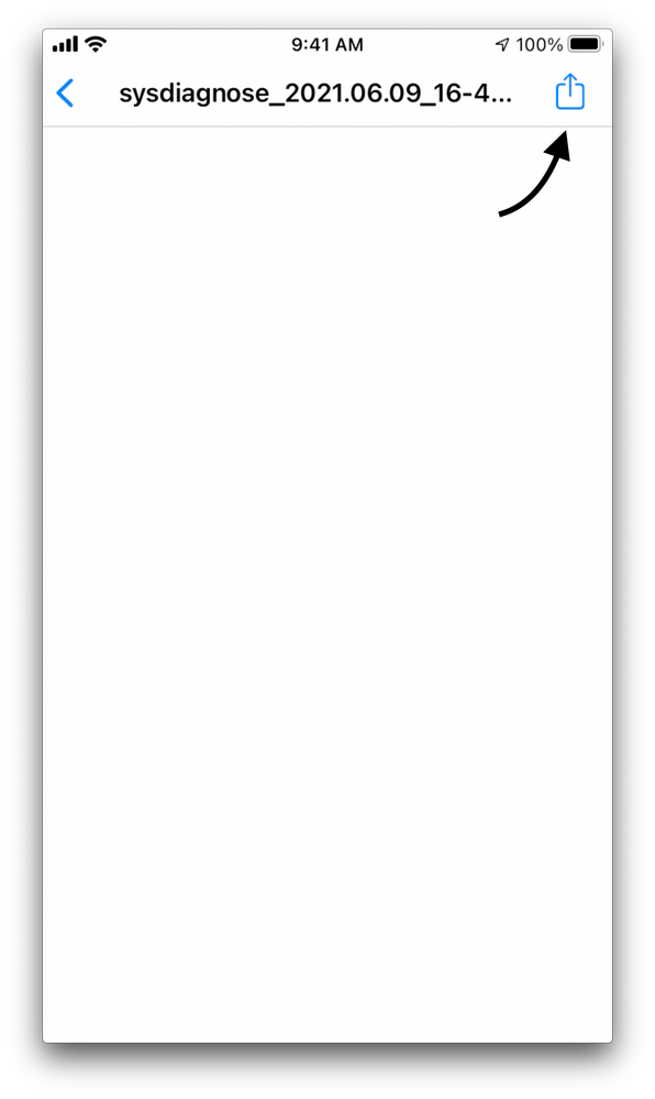 IOS share icon