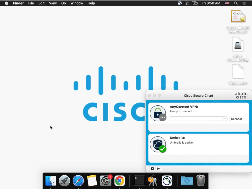 Connect to vpn