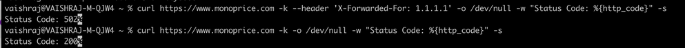 example of code
