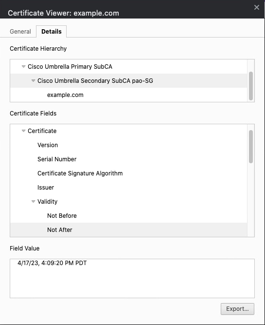 Certificate Viewer