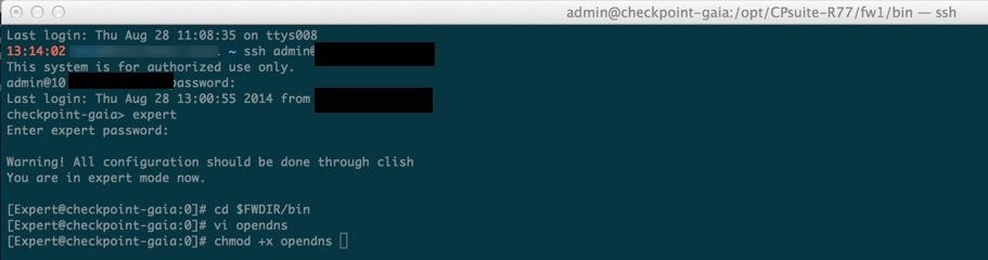 Execute Umbrella Script