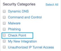 Check Point Option