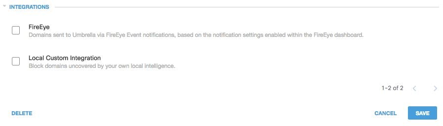 Security Settings