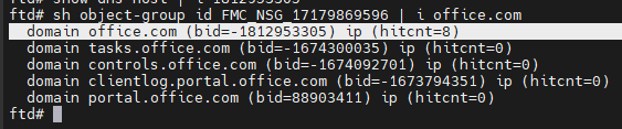 Command Output