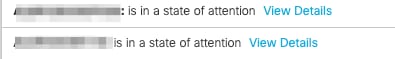 Virtual Appliance Error Messages