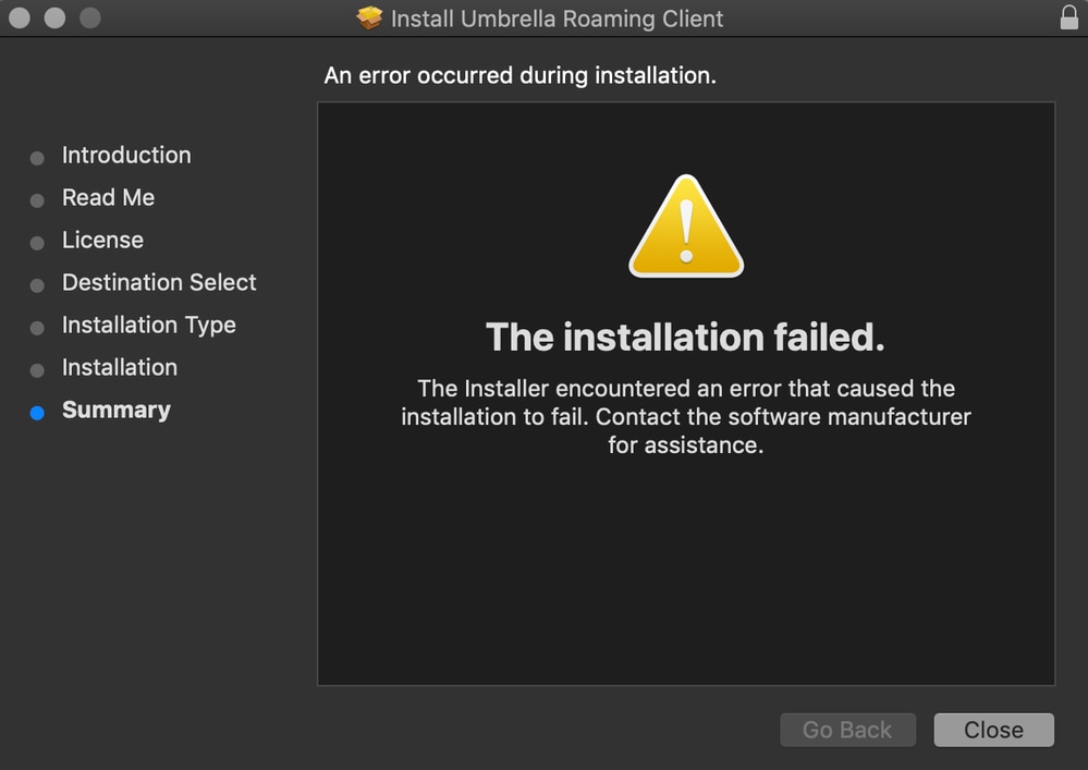 Special Case RC Example on MacOS