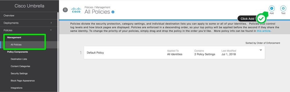 Policies