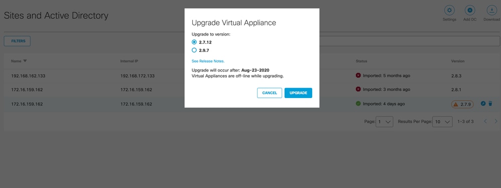 Upgrade Options