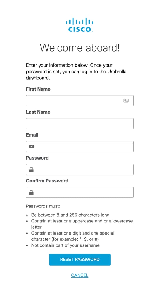New User Registration