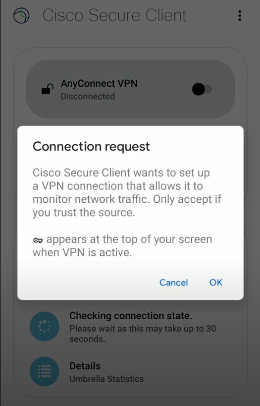 csc connection request