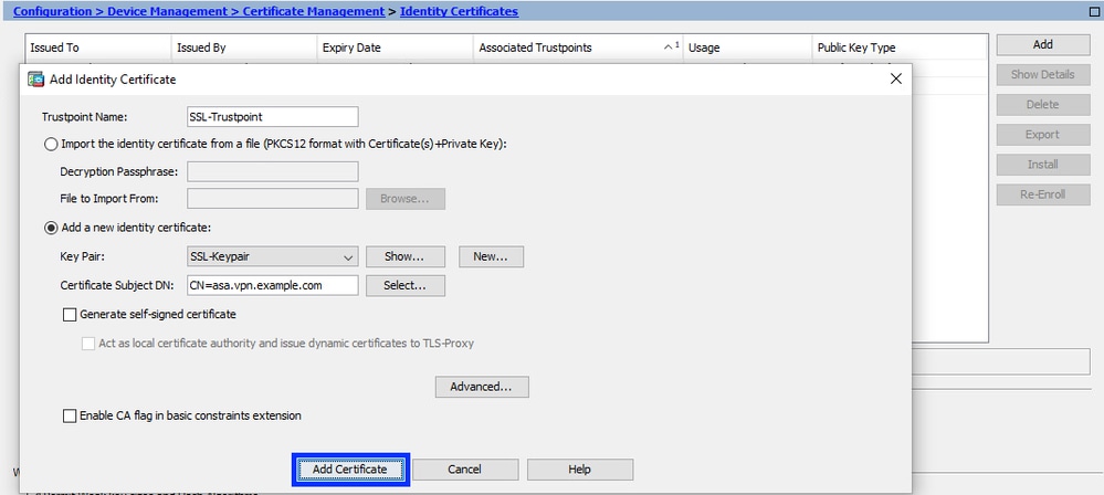 CSR FQDN Step 5