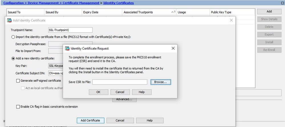 CSR FQDN Step 6
