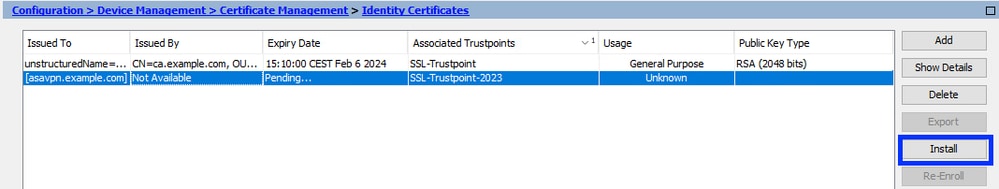 Renew CSR Installl 5