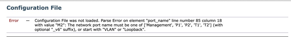 Image - Network Interface Naming Error