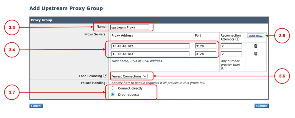 Image - Add Upstream Proxy Group