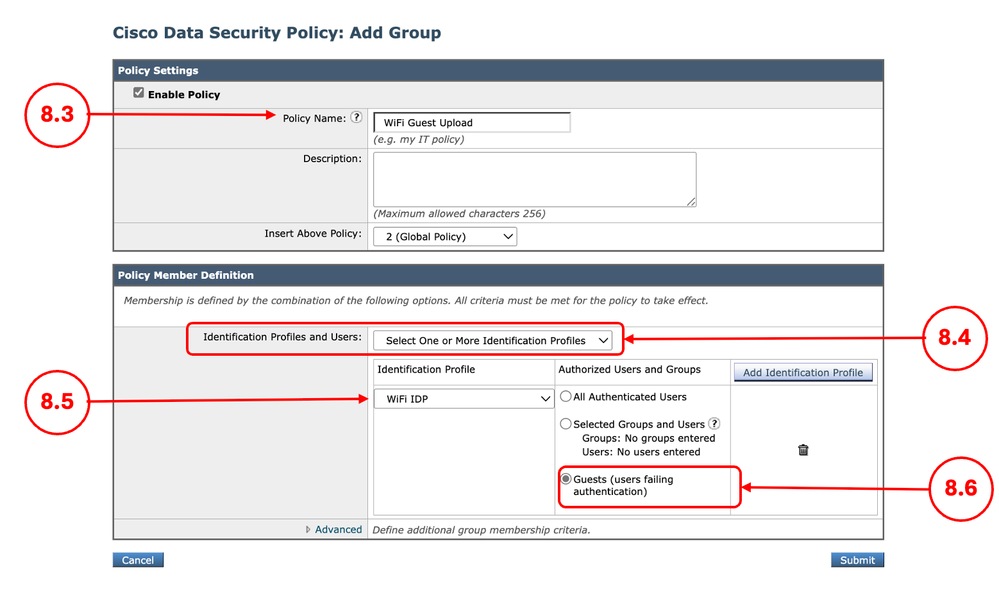 Image - Cisco Data Security Policy for Unmanaged Devices