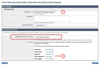 Image - Cisco Data Security Policy