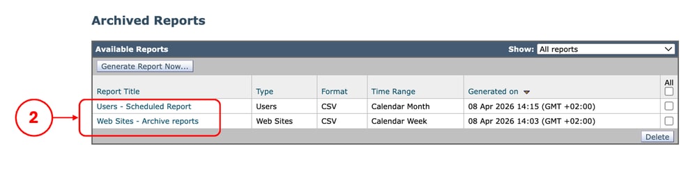 Image - Archive Reports