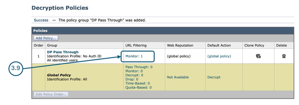Image - Select URL Filtering