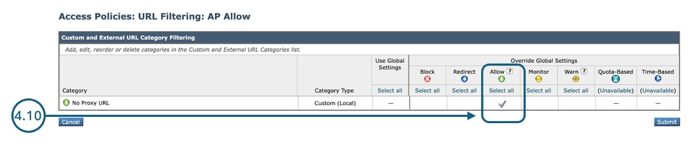 Image - Set the Action to Allow