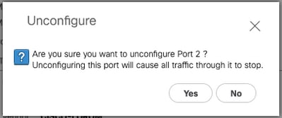 Unconfigure Port-2