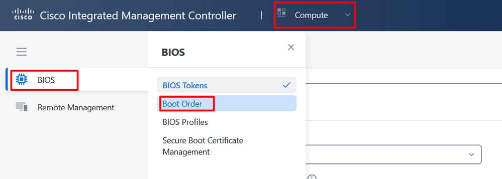 Compute-Boot Order
