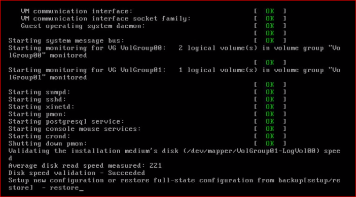 CLI output