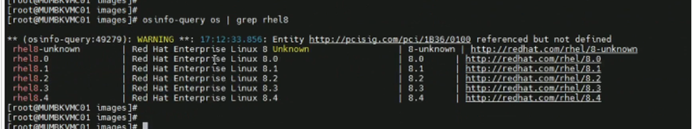 Command Sample Output