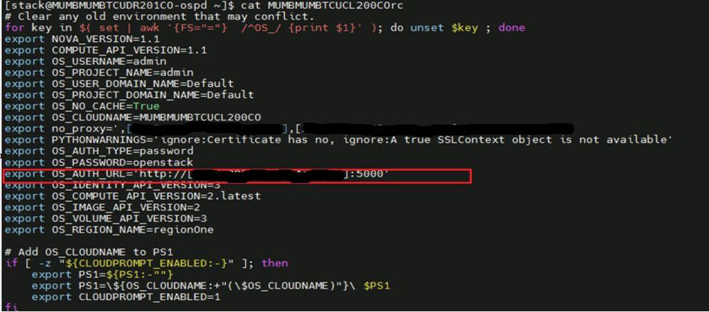 Command Sample Output