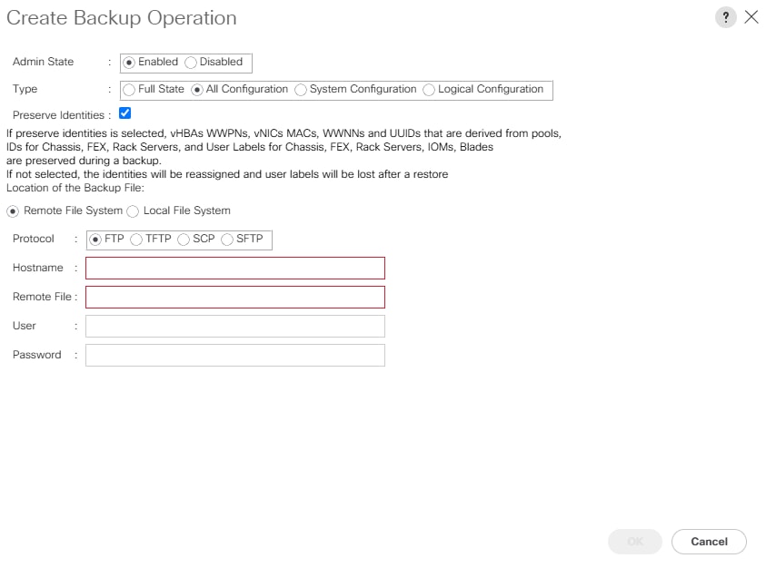 Enter Hostname and Remote File