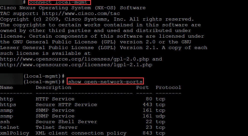 Virtual Address of UCS Cluster