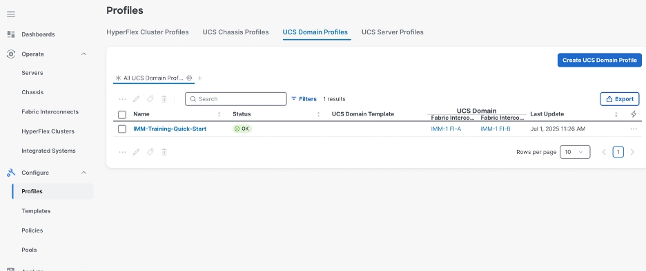 Configuration GUI