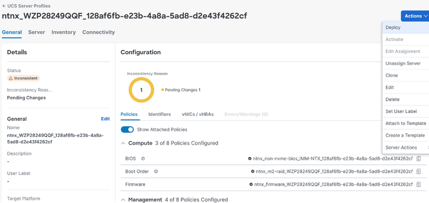 Configuration GUI