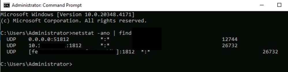 Radius Auth Port Verify