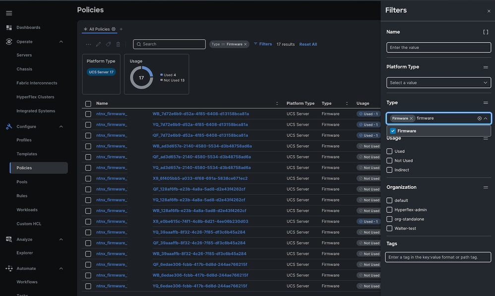 1 Policies Filter Firmware
