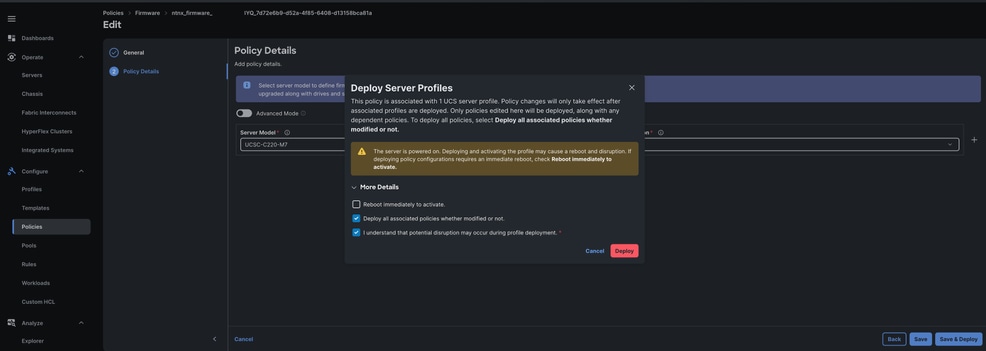 4 Deploy Server Profile