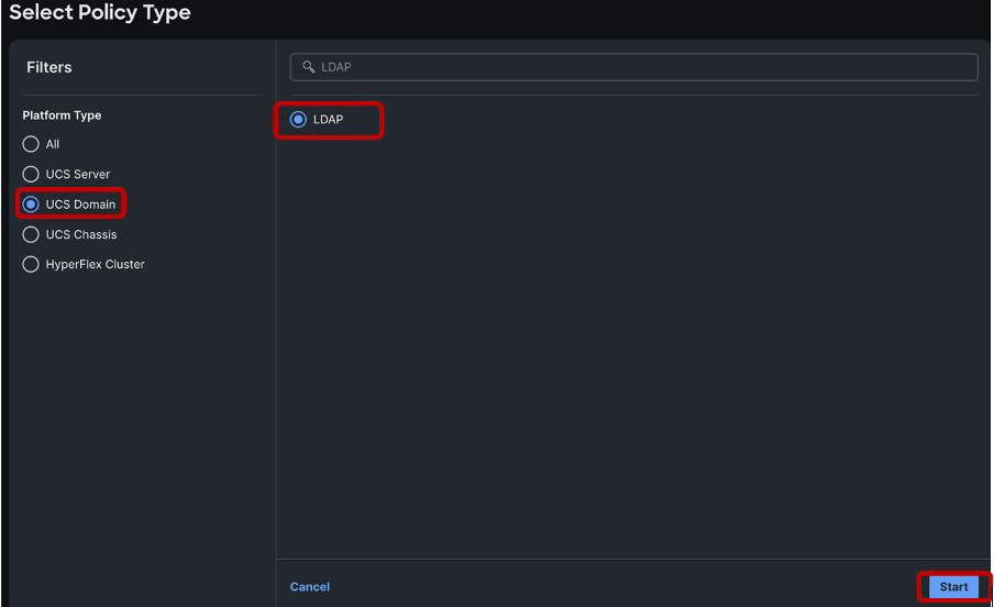 Select LDAP