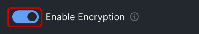 Enable Encryption