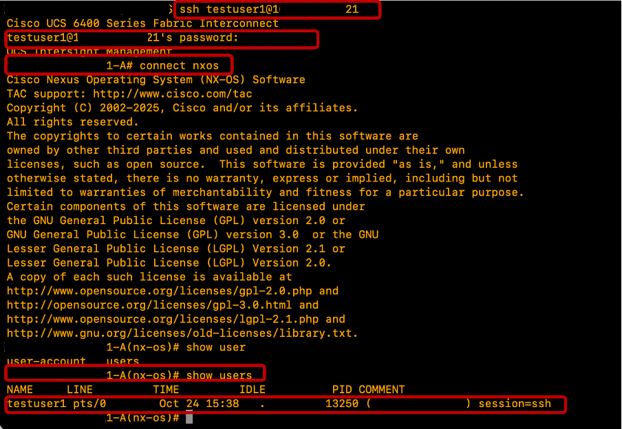 Validate user can login with SSH
