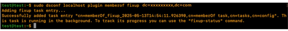 Generate the base DN