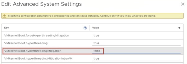 Advanced System Settings