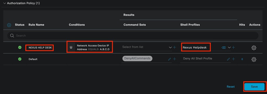 Condition studio for Authorization Policy
