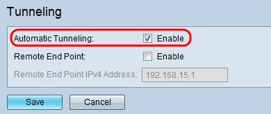 The enable checkbox next to Content Filtering