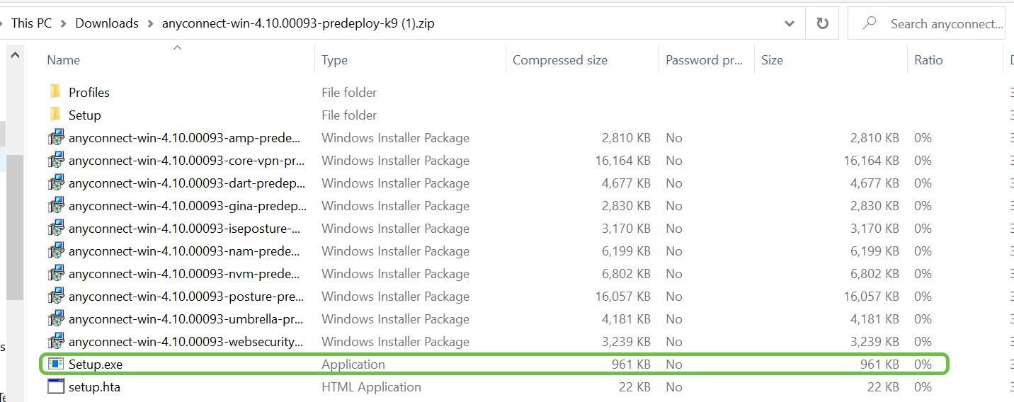 Install Cisco Anyconnect Secure Mobility Client On A Windows Computer Cisco