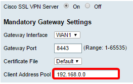 Configure AnyConnect Virtual Private Network (VPN) Connectivity on the ...