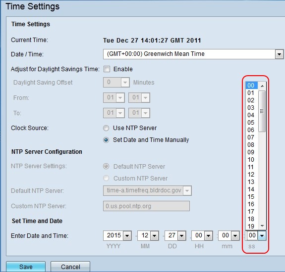 Manage Date and Time Manually on RV180 and RV180W Cisco