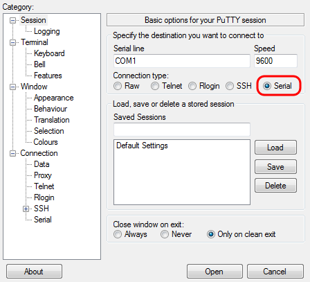 cisco serial connector types