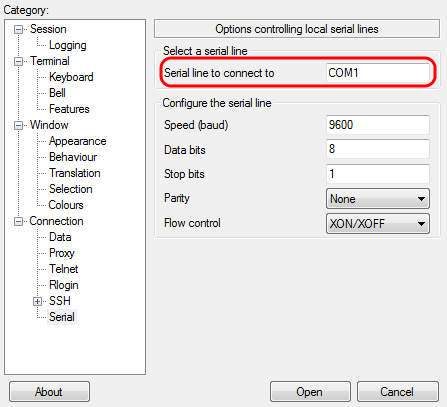 putty unable to open serial port windows 7 putty unable to open serial port windows 7