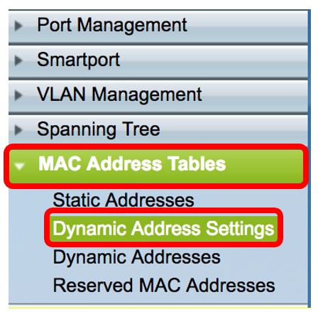 Manual dynamic mac address labels