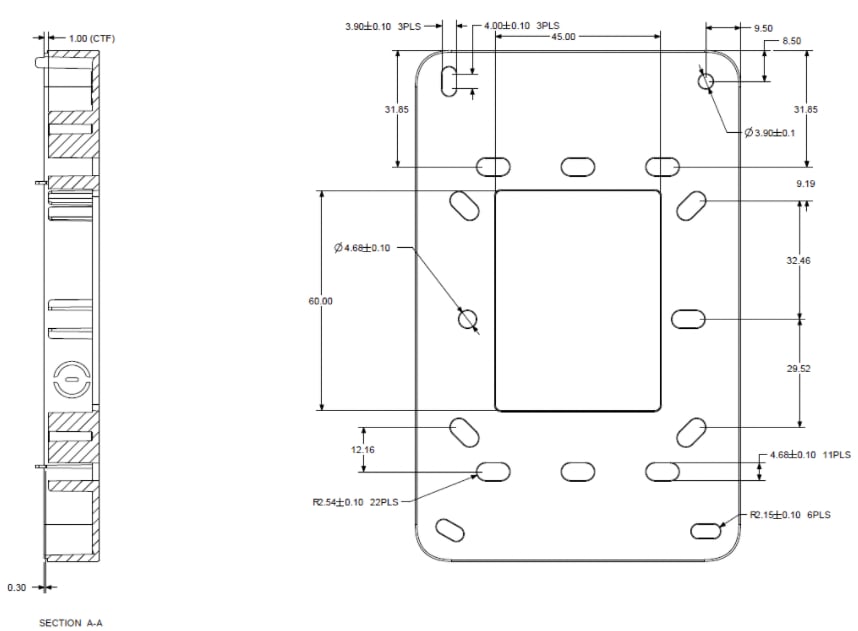 Diagram, shape, engineering drawing Description automatically generated